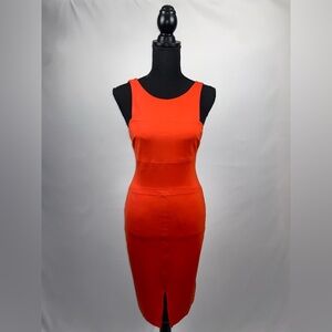 Dress Ali & Jay Red Orange Bodycon Small